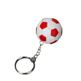 Porte-clés en alliage de zinc imitation football – Cadeau créatif 