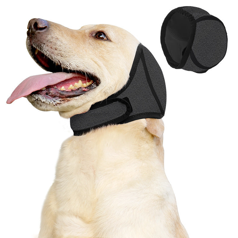 Bandeau apaisant pour chien en polyester - Anti-peur et anti-anxiété 