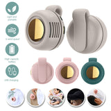 Mini ventilateur portable silencieux sans lame à clipser 