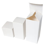 Boîte en carton blanc colorée personnalisée 
