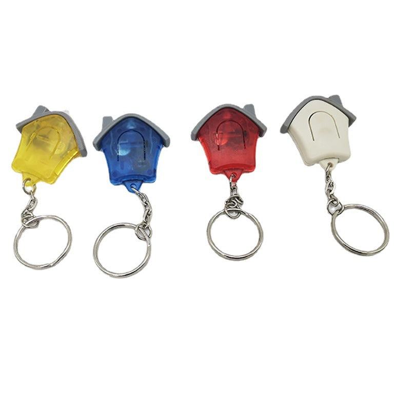 Porte-clés mini lampe de poche maison 