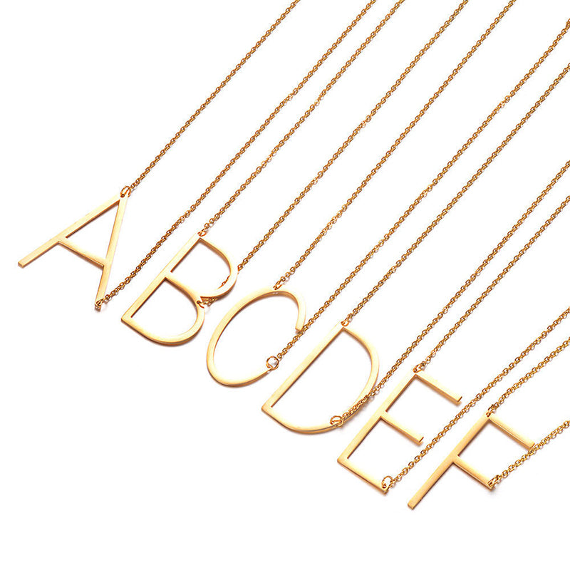 Stainless Steel Metal Chain With Letter Patterns