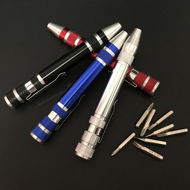 8 Bit Metal Screwdriver Tool Kit - Yorkn Inc✅