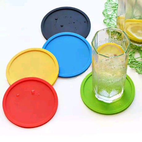 8 Inch Circular Silicone Coaster - Yorkn Inc✅
