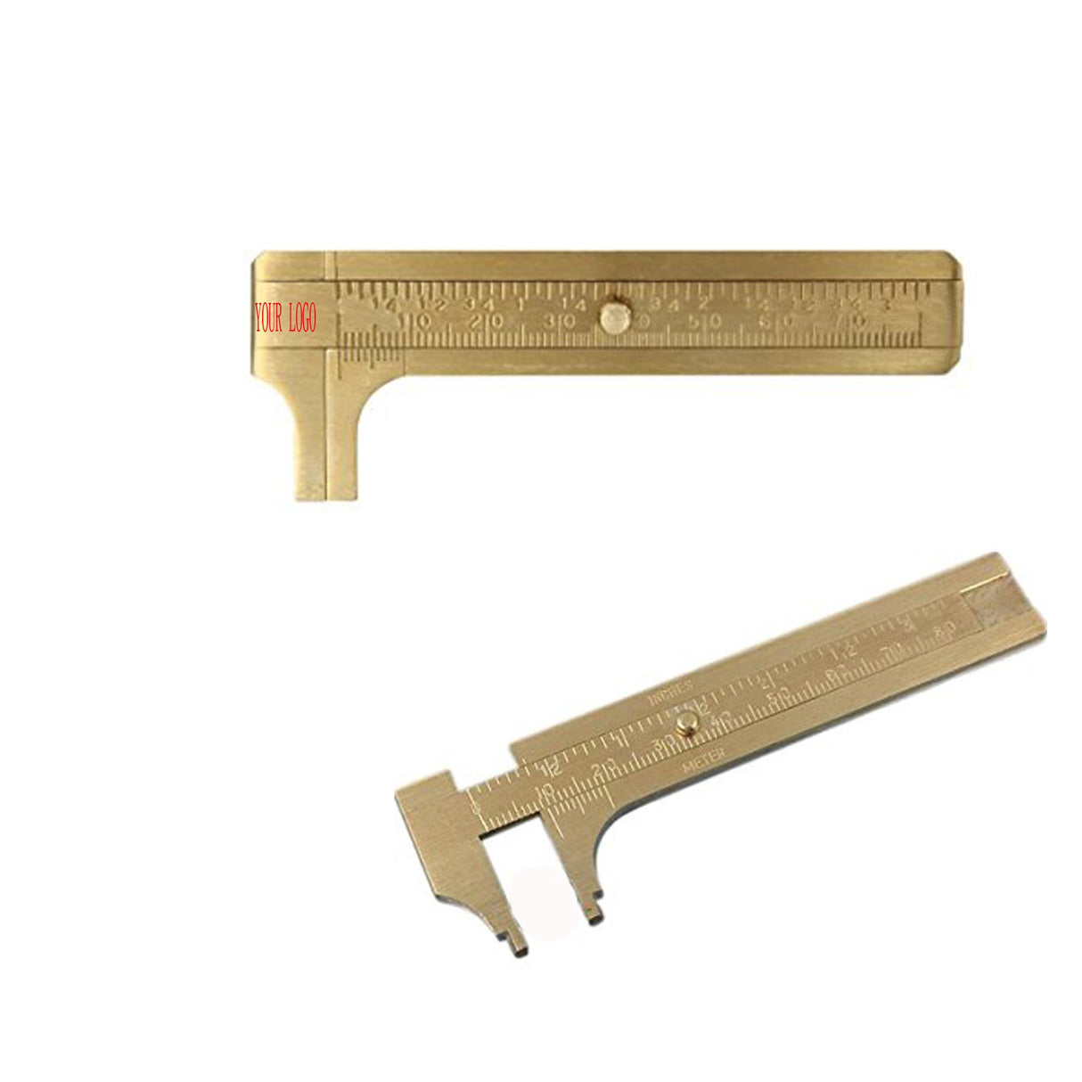 80mm Caliper Ruler Brass Ruler  - Yorkn Inc✅