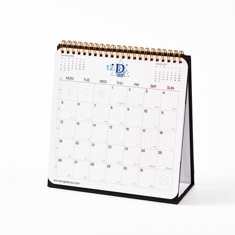8.3 Inch Desk Calendar - Yorkn Inc✅