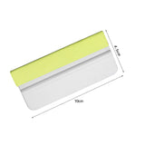 Small White Velvet Wrap Scraper