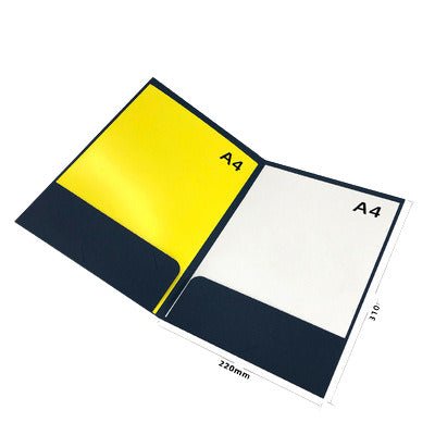 A4 Double - port Folder - Yorkn Inc✅