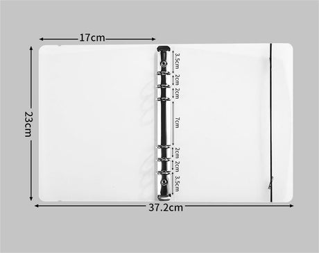 A5 Binder With 6 Rings - Yorkn Inc✅