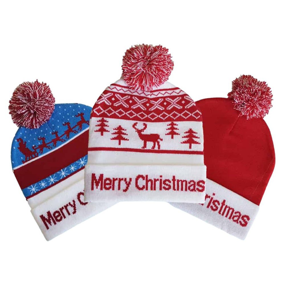 Acrylic Knitted Beanie Toque - Yorkn Inc✅