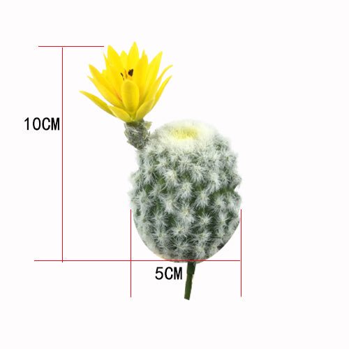 Artificial Cactus - without Flower Pot - Yorkn Inc✅