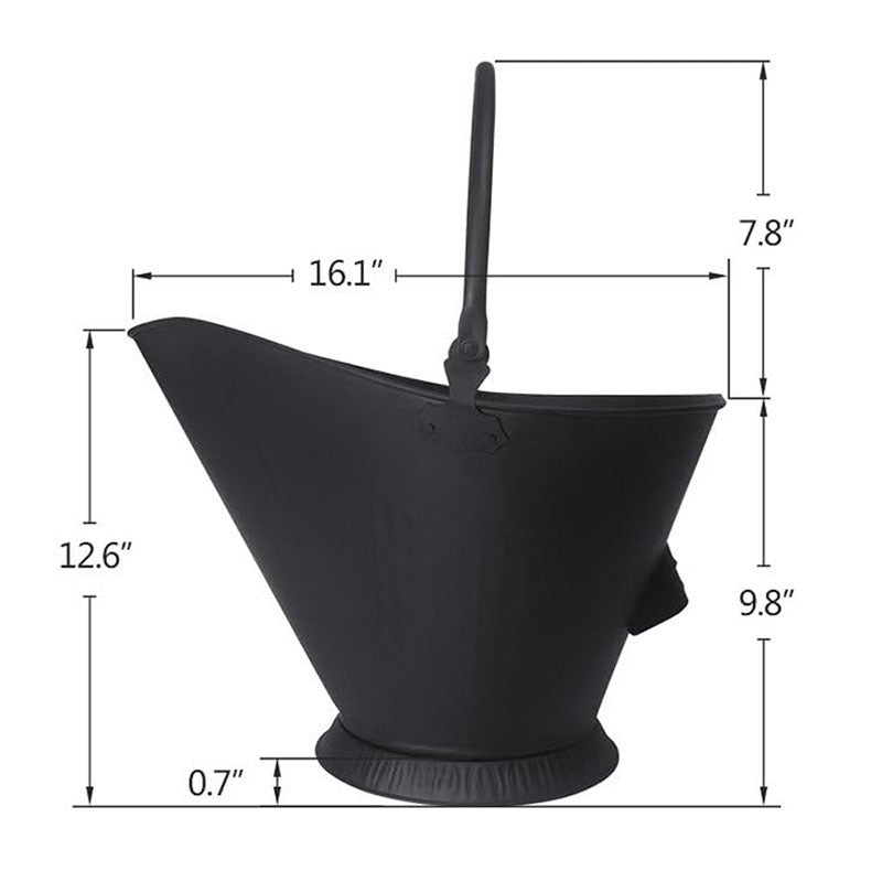 Ash Bucket For Fireplace Kit - Yorkn Inc✅