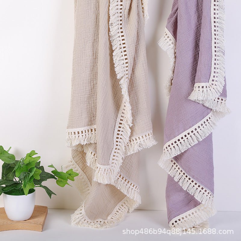 Baby Muslin Swaddle Blanket - Yorkn Inc✅