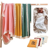 Baby Muslin Swaddle Blanket - Yorkn Inc✅