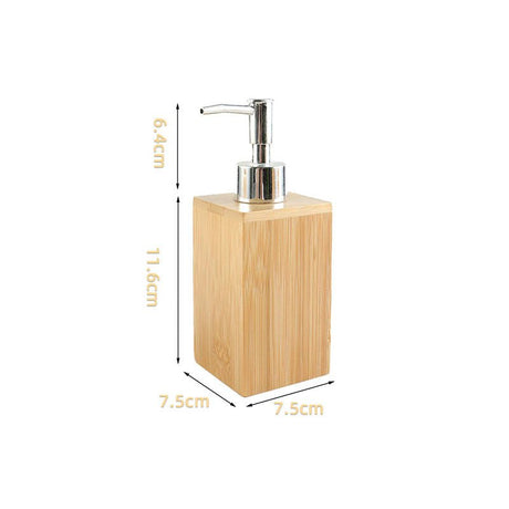 Bamboo Soap Dispenser Bottle - Yorkn Inc✅