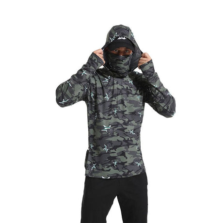 Camouflage Uv Protection Fishing Shirt - Yorkn Inc✅