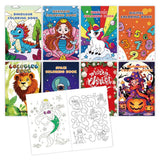 Children Coloring Book With Crayons - Yorkn Inc✅