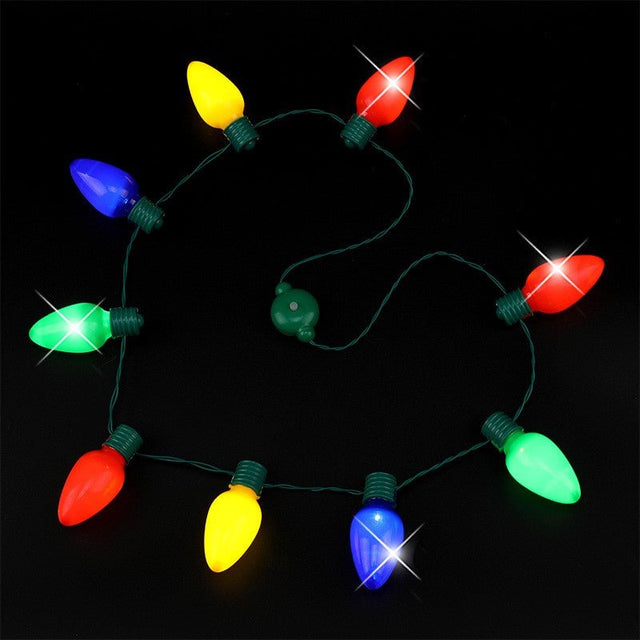 Christmas Bulb Necklace - Yorkn Inc✅