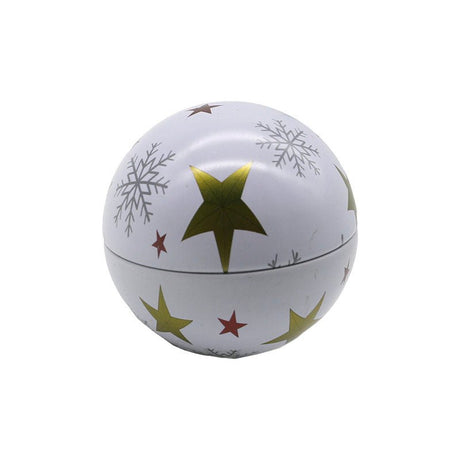 Christmas Ornament Round Tin Box - Yorkn Inc✅