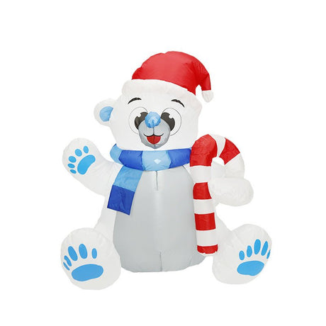 Christmas Self Inflatable Polar Bear - Yorkn Inc✅