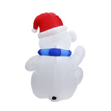 Christmas Self Inflatable Polar Bear - Yorkn Inc✅