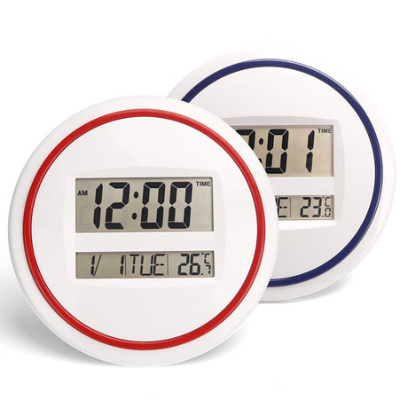 Circular Thermometer Alarm Clock - Yorkn Inc✅