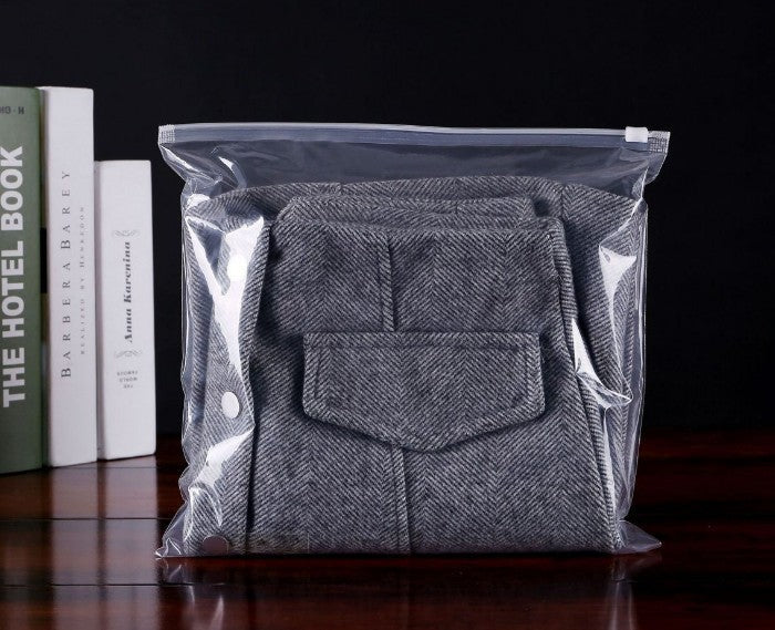 Clear Bag With Zip Lock - Yorkn Inc✅