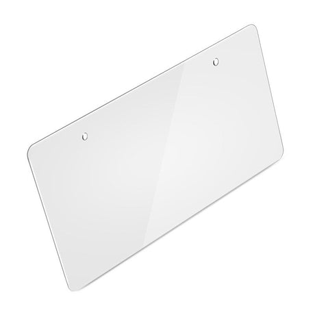 Clear Plastic License Plate - Yorkn Inc✅
