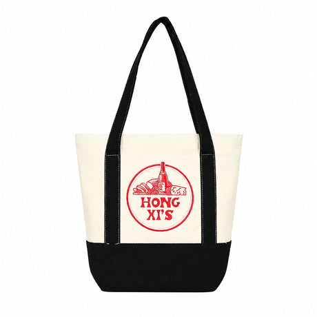 Colorblock Polyester Canvas Tote Bag - Yorkn Inc✅