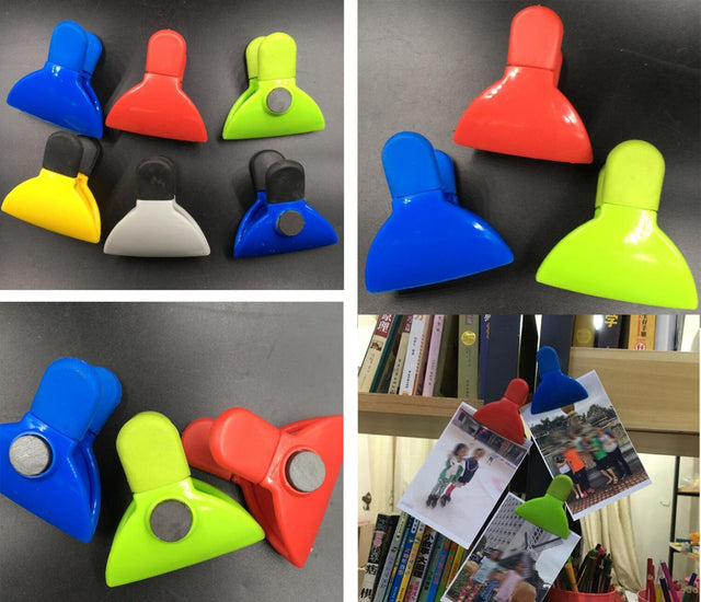 Colorful Clips With Magnet - Yorkn Inc✅