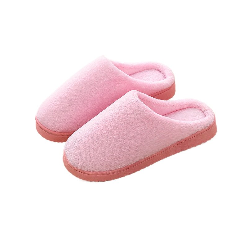Coral Velvet Cotton Slippers - Yorkn Inc✅