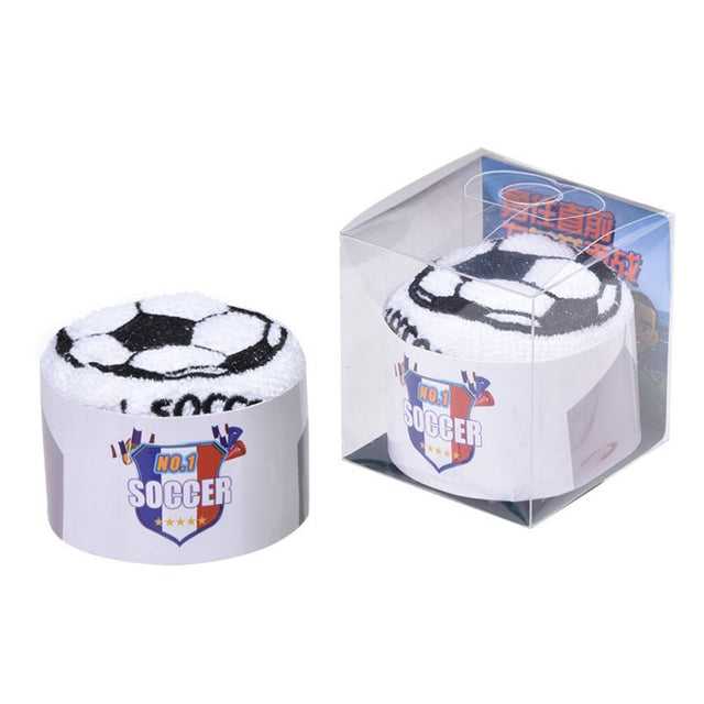 Cotton Soccer Shape Towel - Yorkn Inc✅