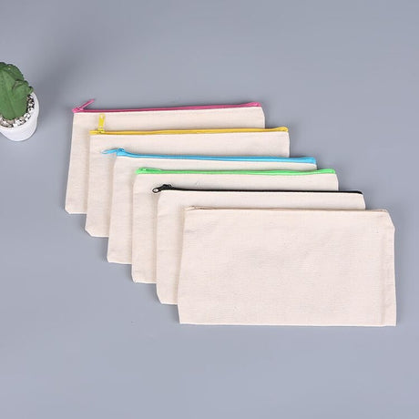 Creative Canvas Zipper Pencil Case - Yorkn Inc✅