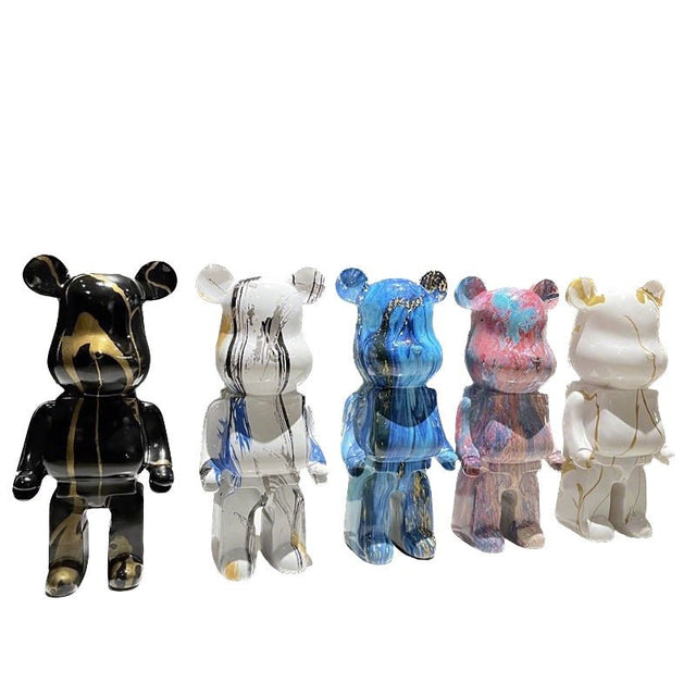 Creative Fluid Art Bear Coin Bank - Yorkn Inc✅