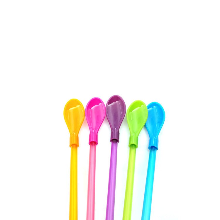 Creative Straw Spoon - Yorkn Inc✅