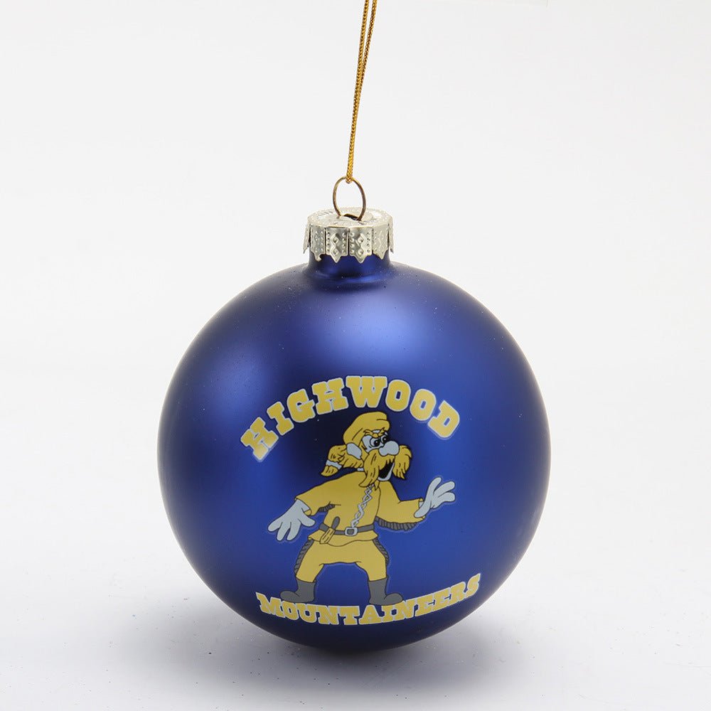Custom Color Logo Gass Christmas Ball - Yorkn Inc✅