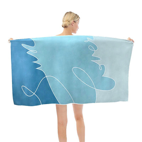 Custom Polyester Beach Towel - Yorkn Inc✅