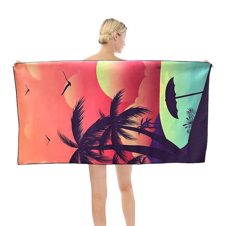 Custom Polyester Beach Towel - Yorkn Inc✅