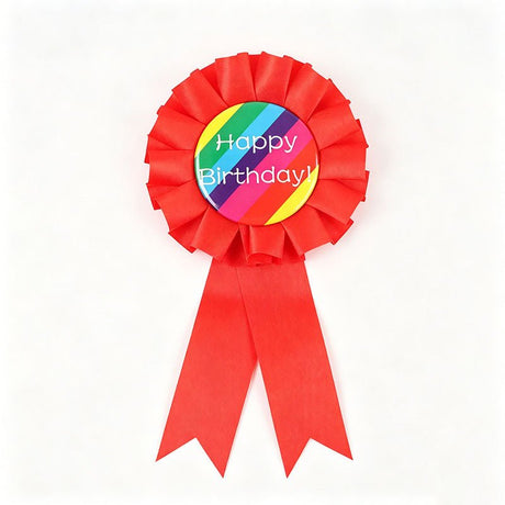 Custom Satin Rosette Badge - Yorkn Inc✅