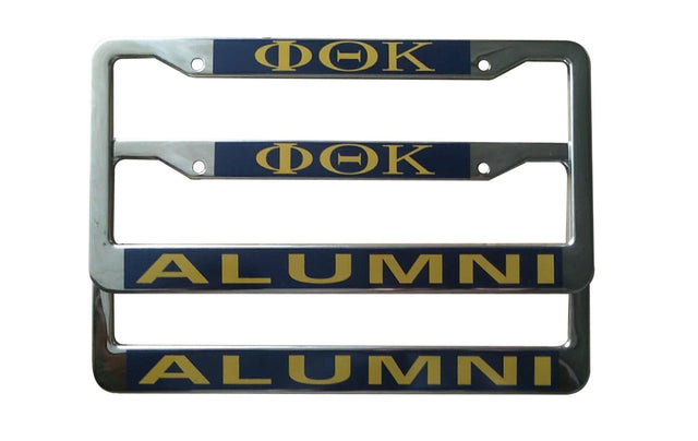 Custom Stainless Steel License Frame - Yorkn Inc✅
