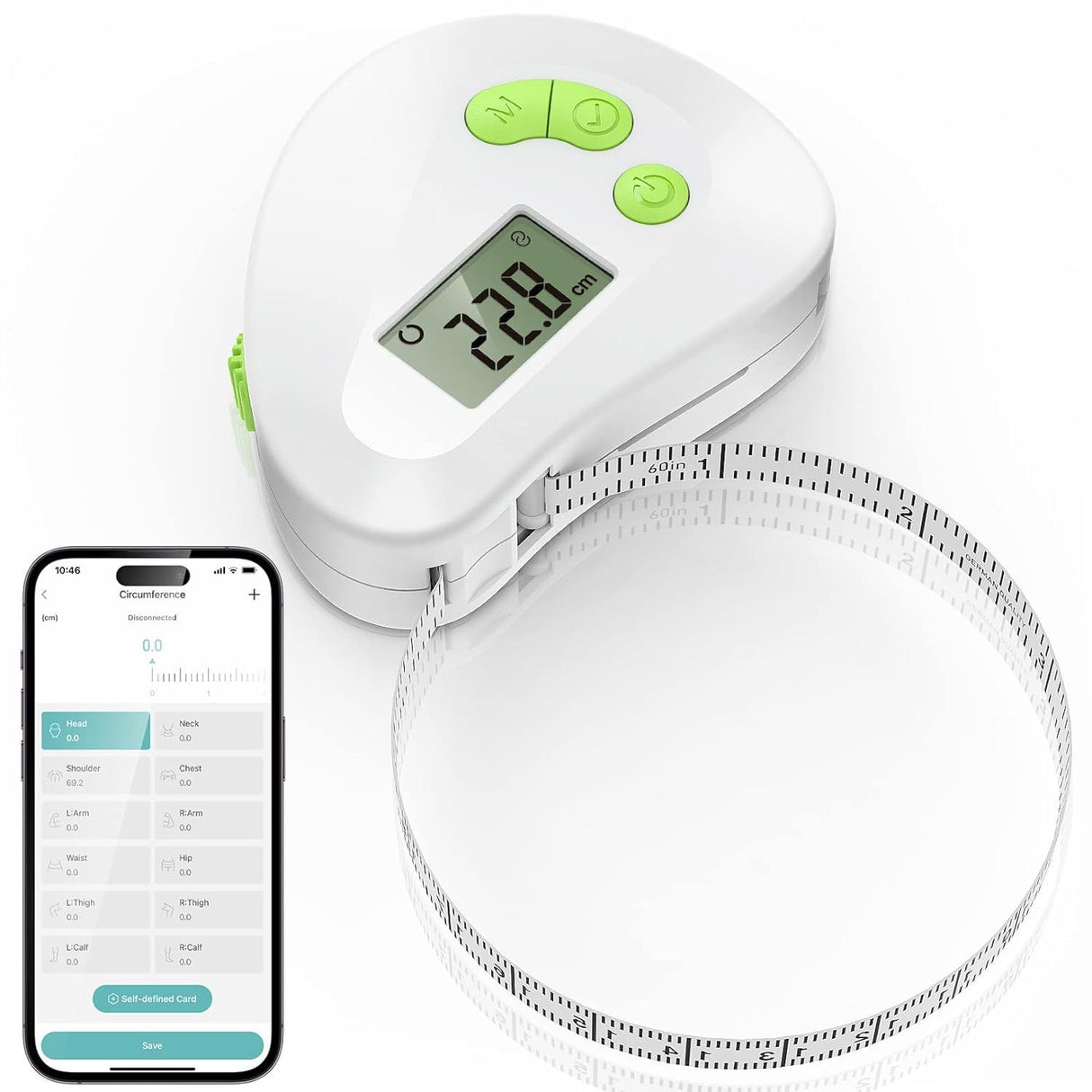 Digital Body Measurement Tape - Yorkn Inc✅