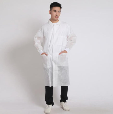 Disposable Lab Coat - Yorkn Inc✅