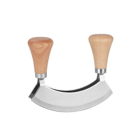 Double Blade Mincing Knife - Yorkn Inc✅