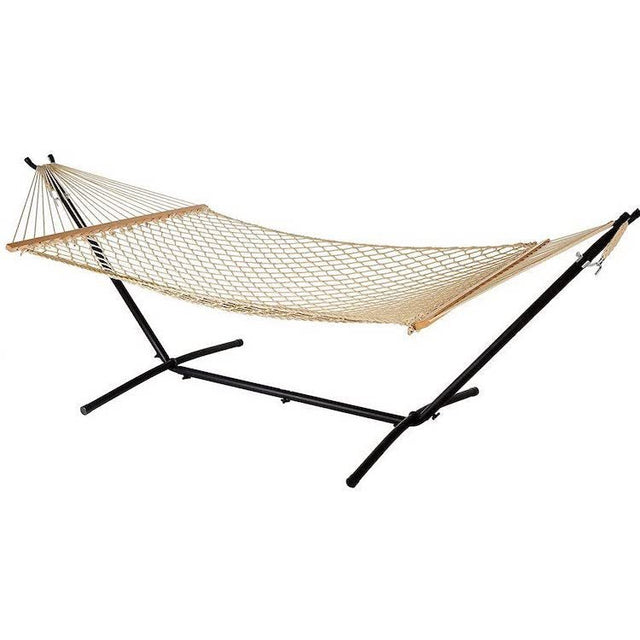 Double Rope Hammock With Stand - Yorkn Inc✅