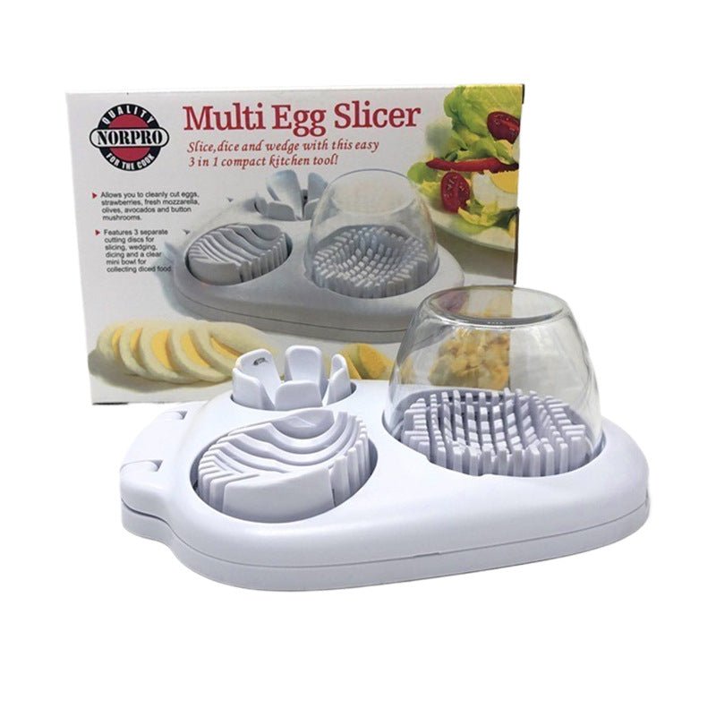 Egg Slicer For Hard Boiled Eggs - Yorkn Inc✅