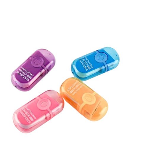 Eraser With Sharpener - Yorkn Inc✅