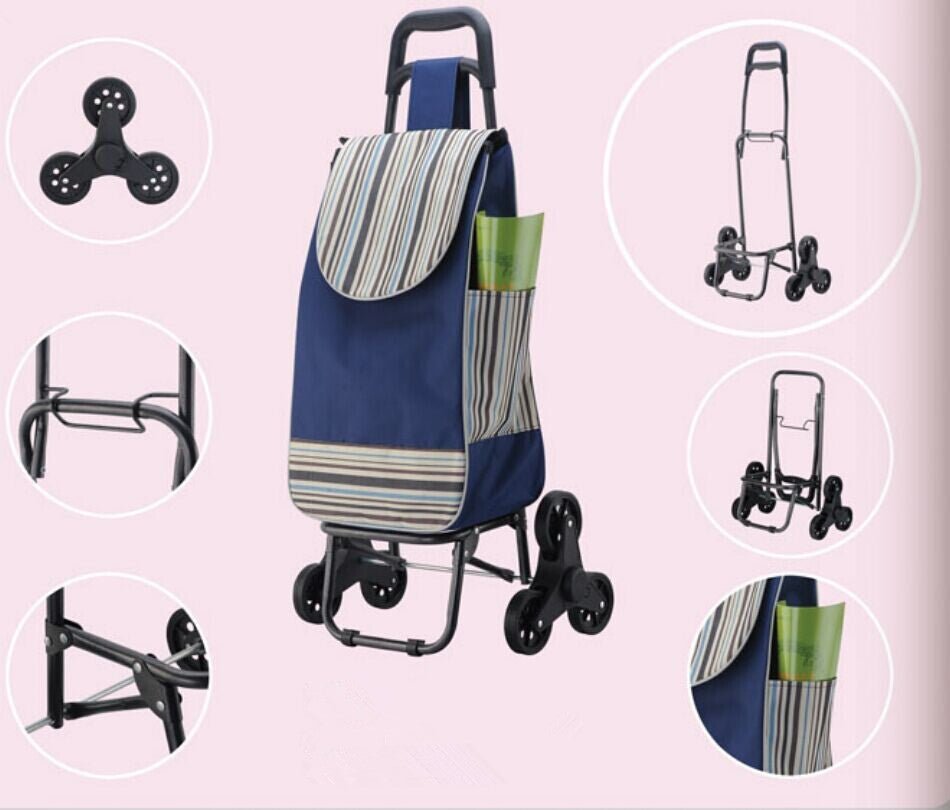 Fashionable Shopping Trolley - Yorkn Inc✅