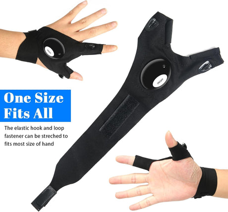 Fishing Flashlight Gloves - Yorkn Inc✅