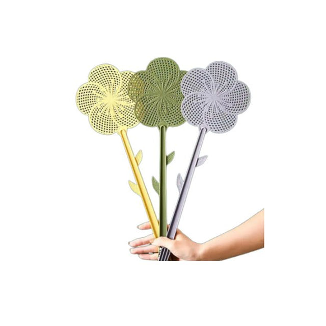 Flower Shape Plastic Fly Swatter - Yorkn Inc✅