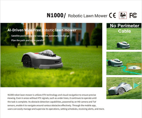 Fully Automatic Lawn Robot - Yorkn Inc✅